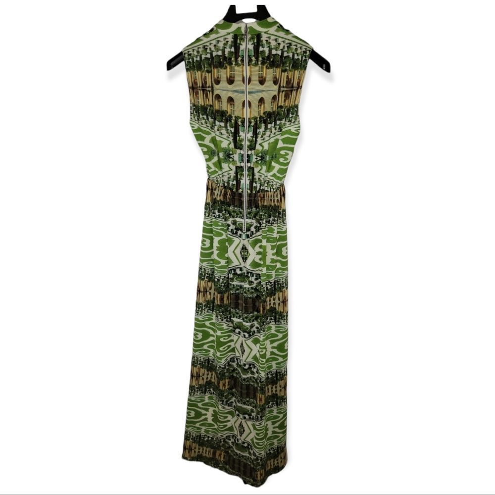 Alice + Olivia Women's Marianna Maxi Dress Green Size 0 - Picture 7 of 10
